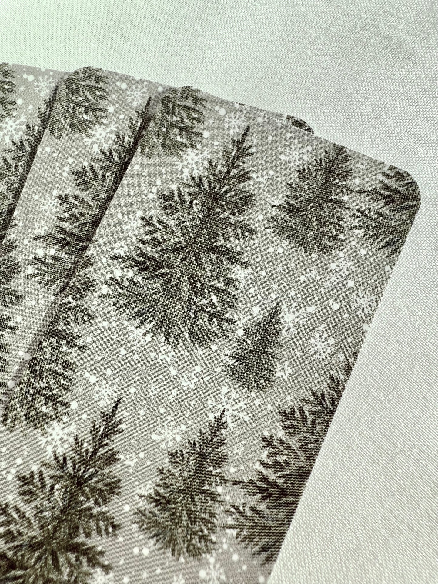 Snowy Christmas Tree Bookmark