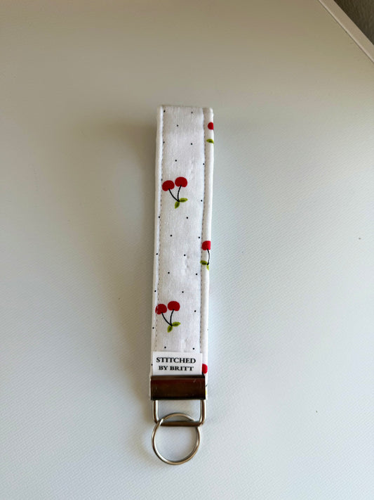 The Red Cherry Wristlet