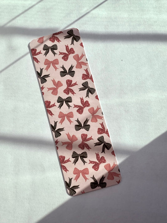 Red/Green Bows Bookmark