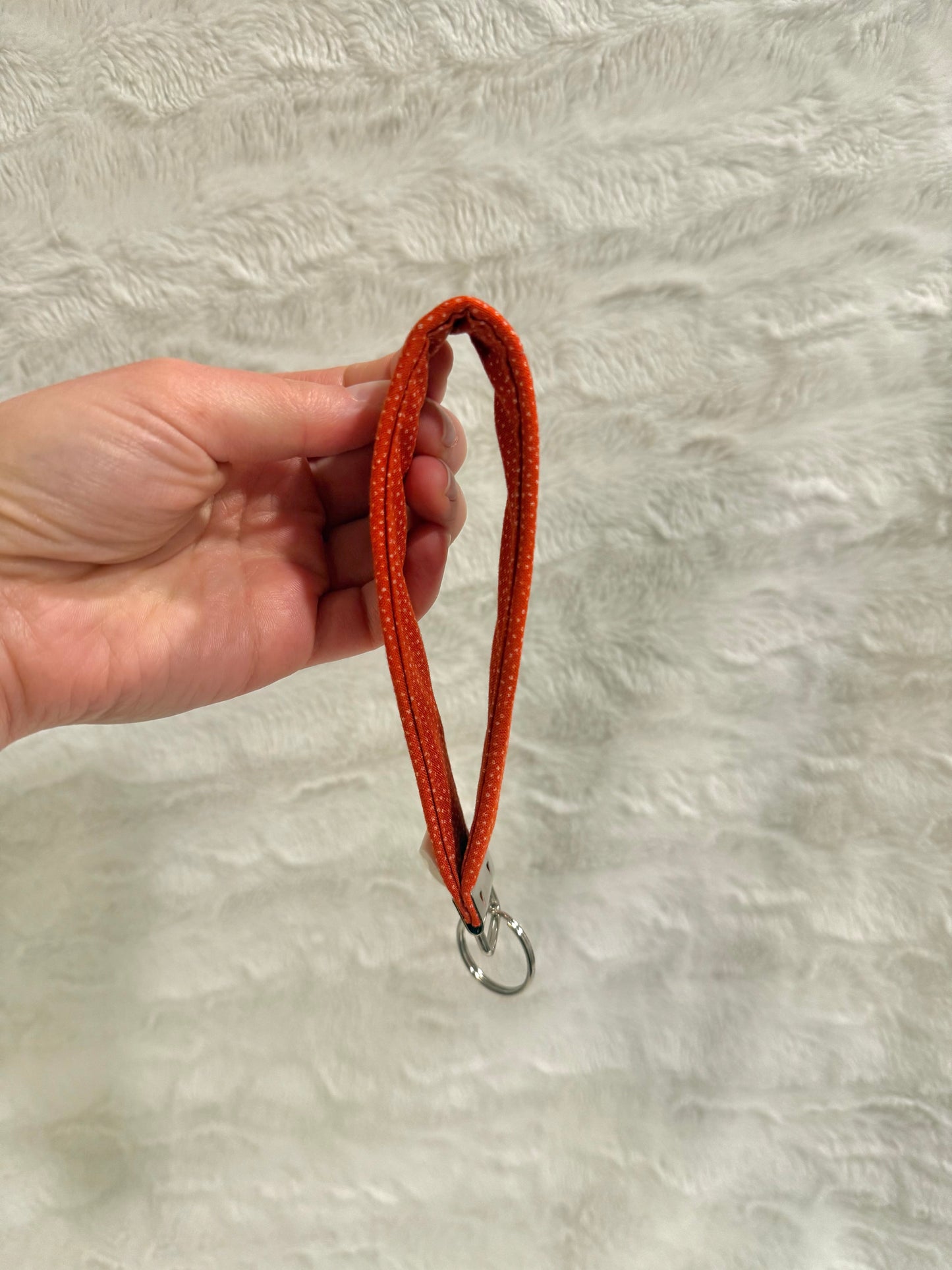 The Orange Polka Wristlet *Limited-edition*