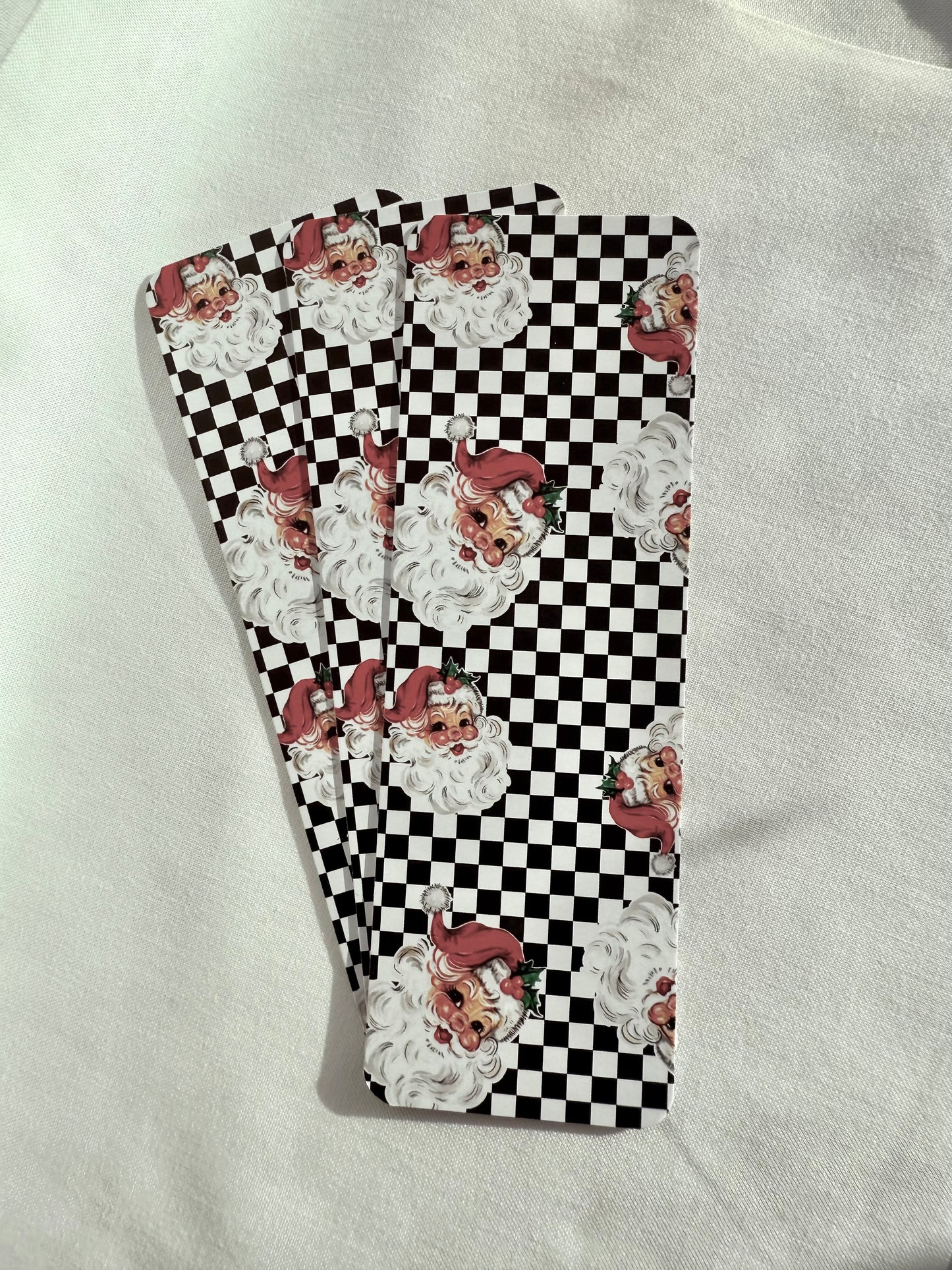 Retro Santa Bookmark