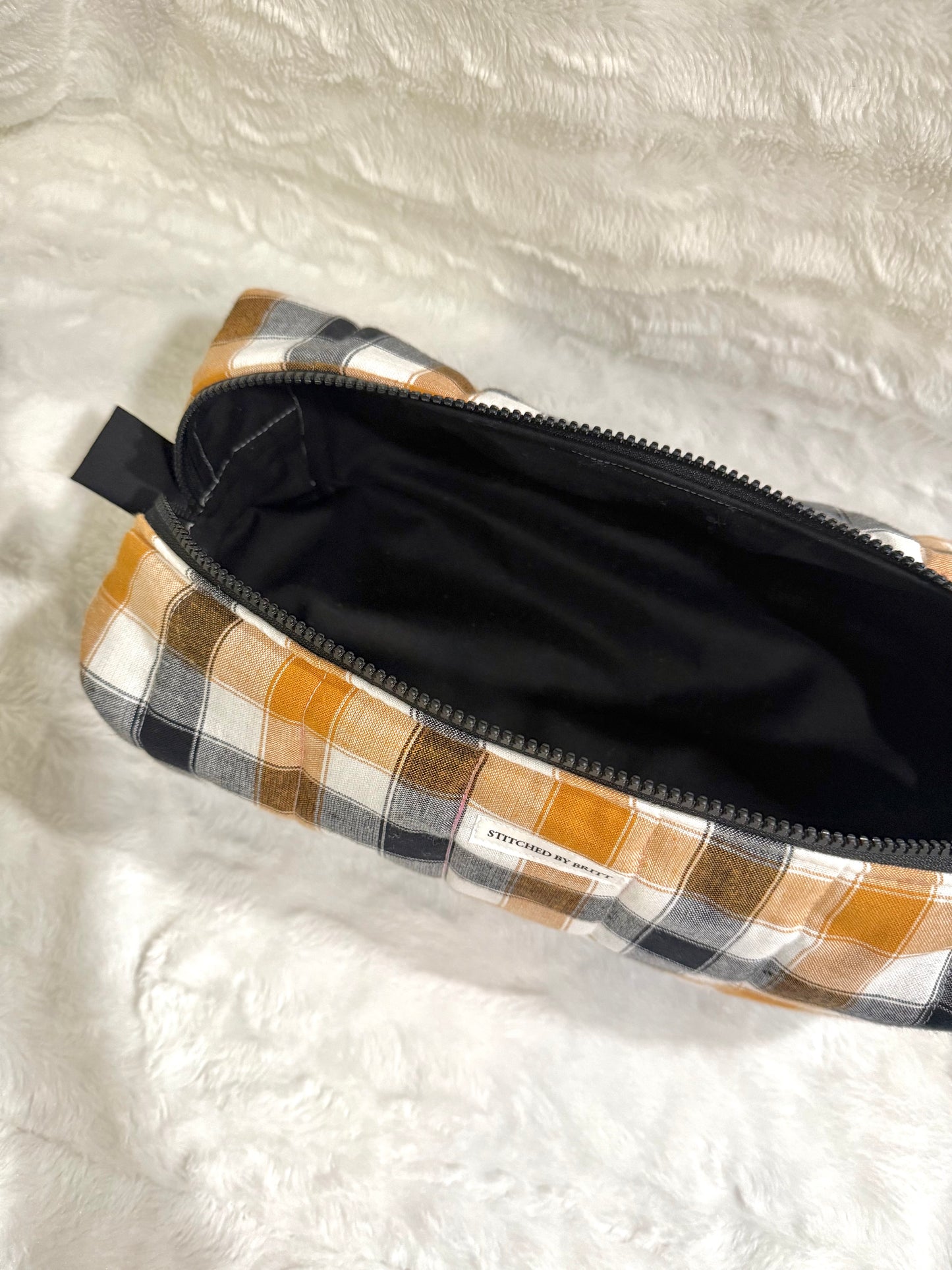The Midnight Plaid Hot Tool Bag *Limited-edition*