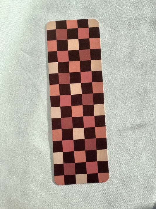 Multi Fall Checkered Bookmark