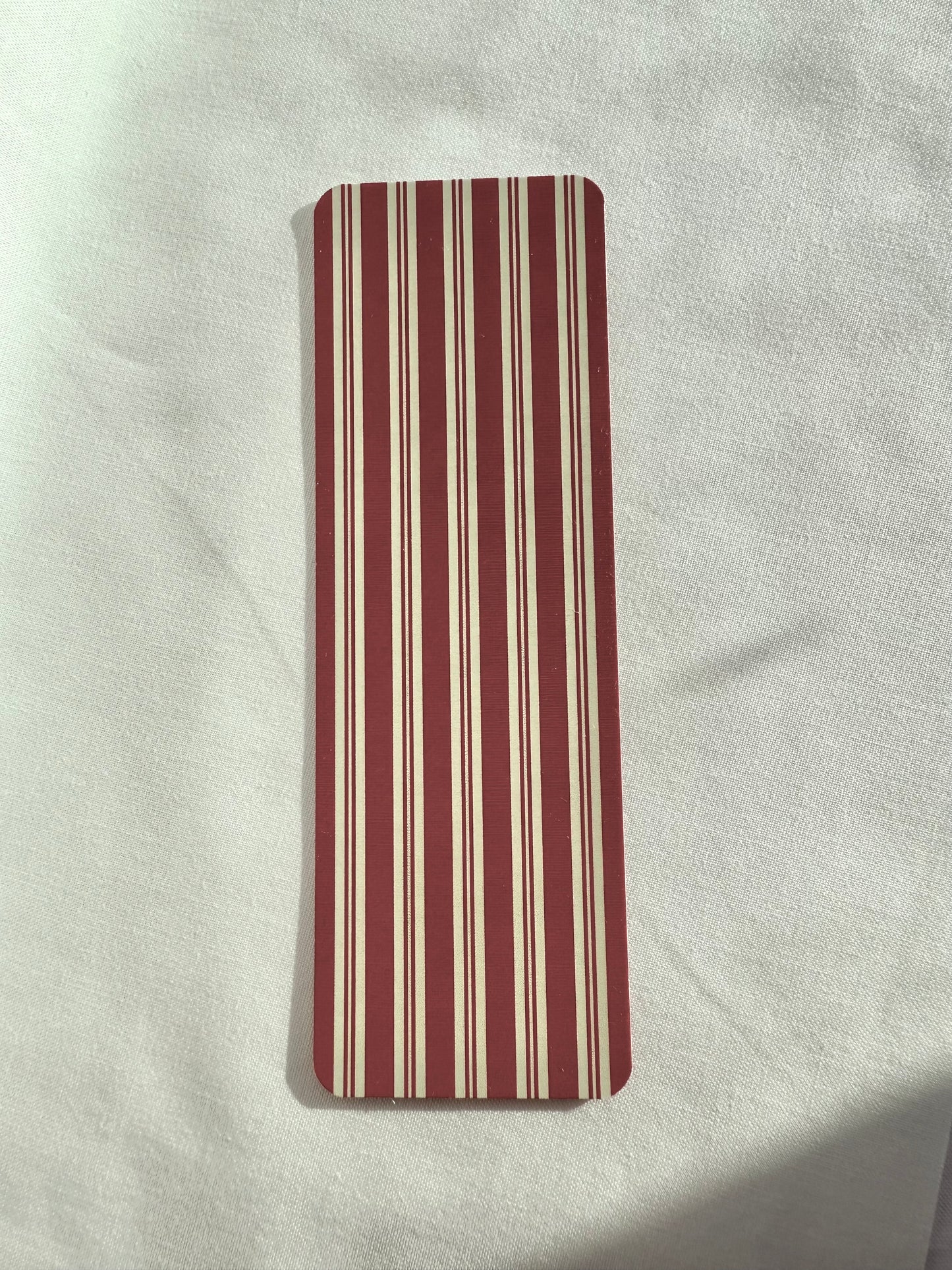 Red Stripe Bookmark